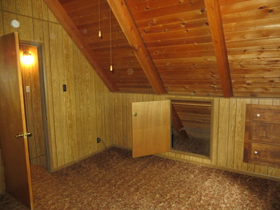 Upstairs back bedroom